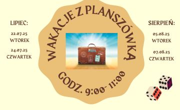 Wakacje z Planszówką w "Dwójce"